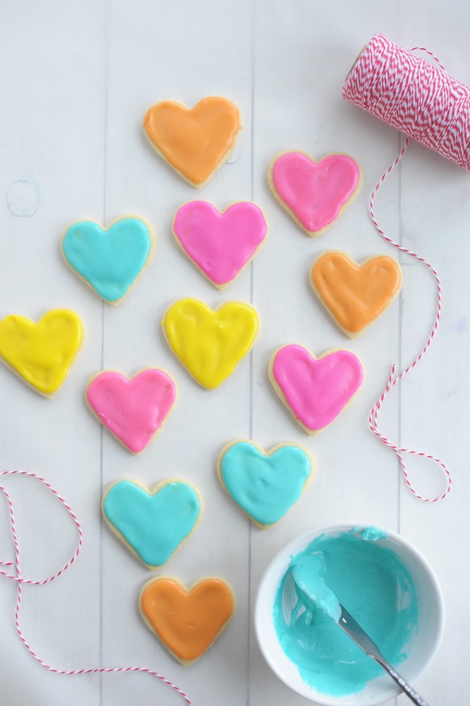 heart shaped cookies