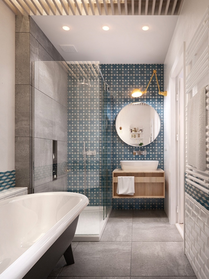 Patterned tile inspiration in the home