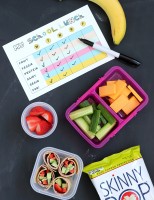 Free Printable School Lunch Packing List