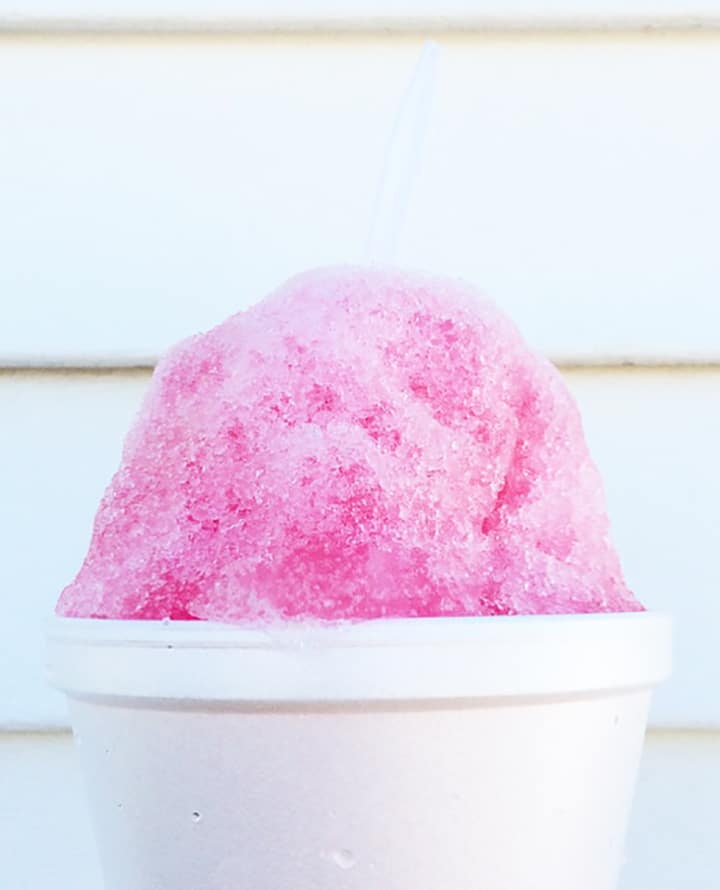 sno cone to celebrate summer