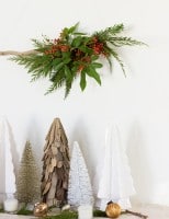 DIY Modern Greenery Wreath