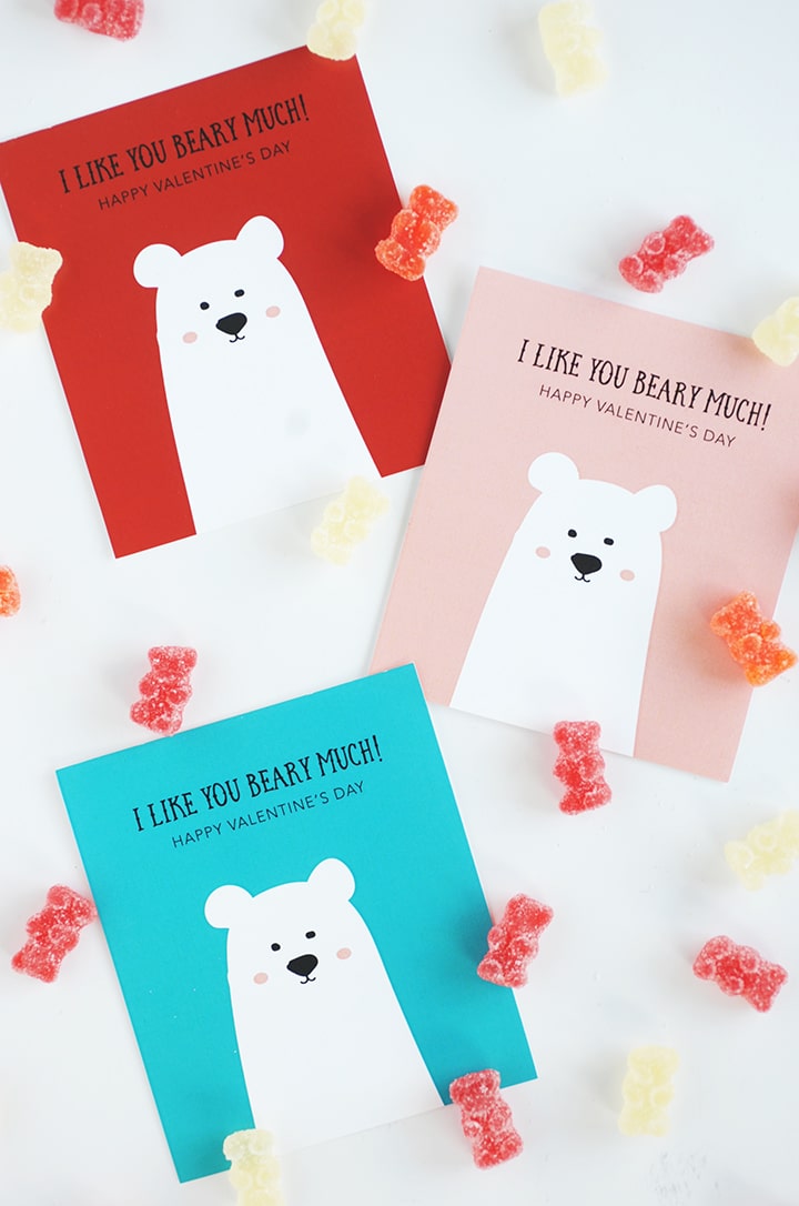 Free Printable Classroom Valentine to download and print!