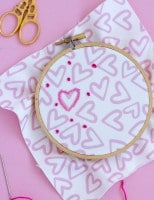 DIY Valentine Embroidery Project