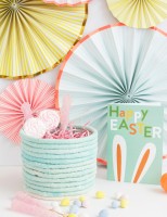 DIY No-Sew Rope Easter Basket