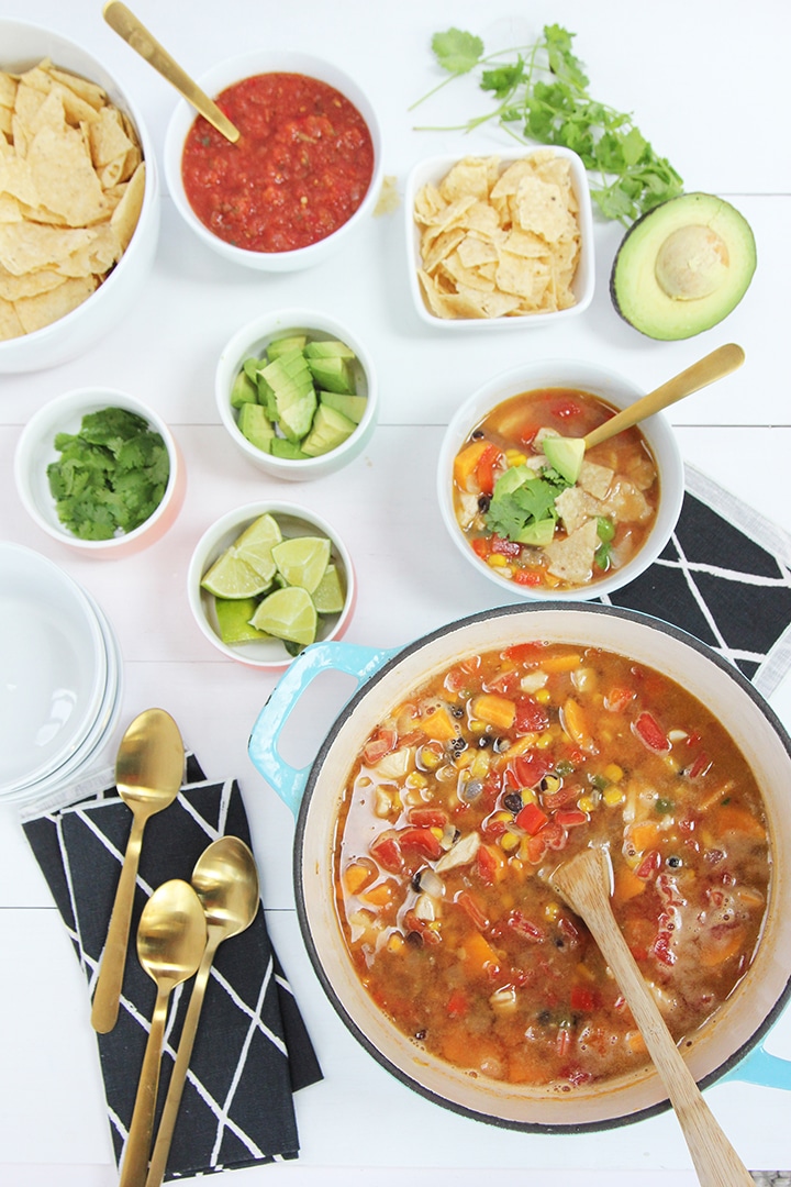 Southwestern Chicken Soup Recipe