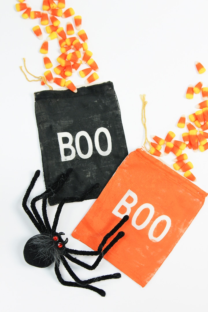 DIY Halloween Boo Treat Bags