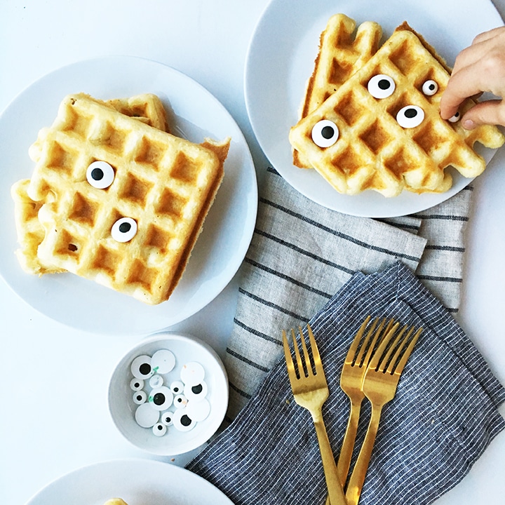 Waffles for Halloween