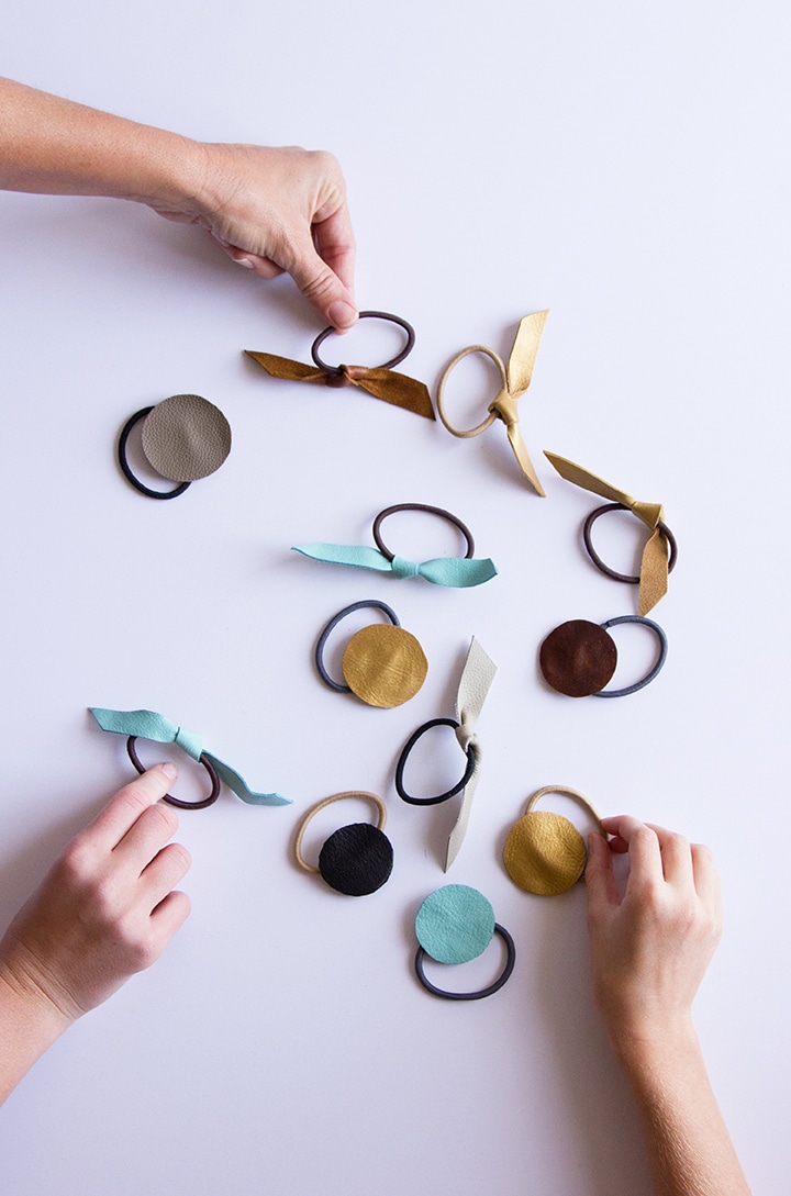 Alice And Loisdiy Leather Hair Ties Alice And Lois