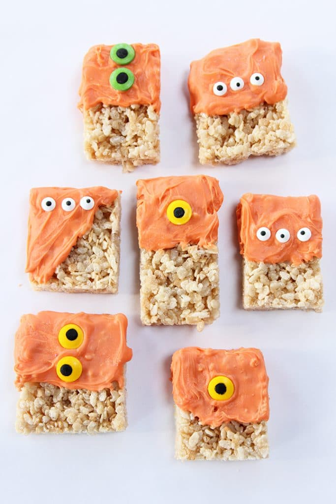 rice crispy treat monsters