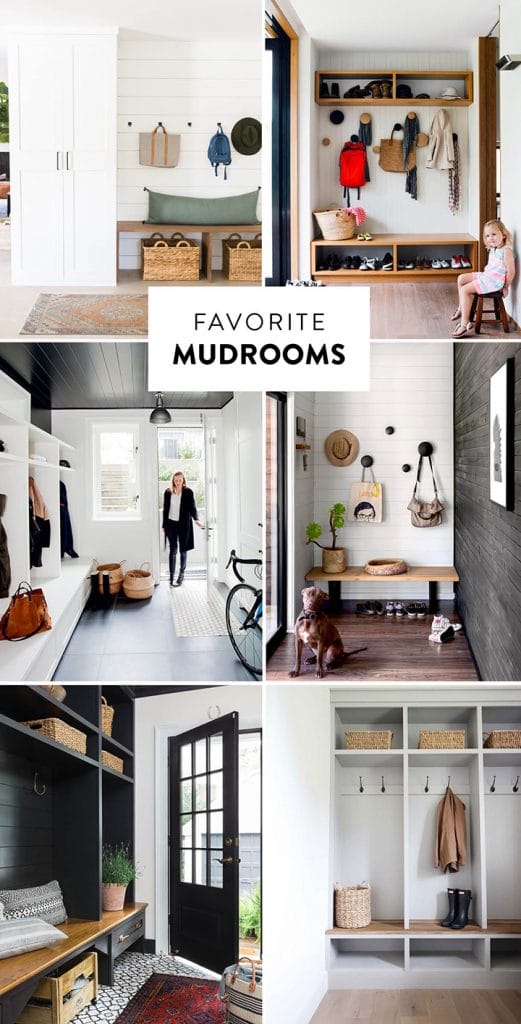 Favorite Mudrooms Roundup