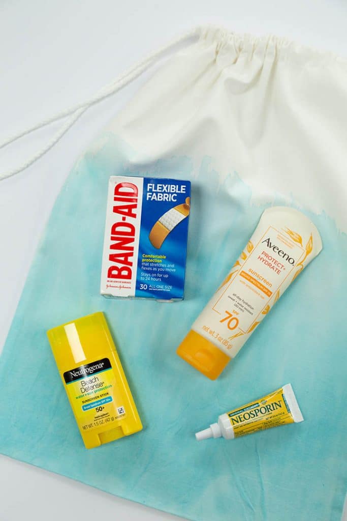 DIY Kids Soccer Drawstring Backpack