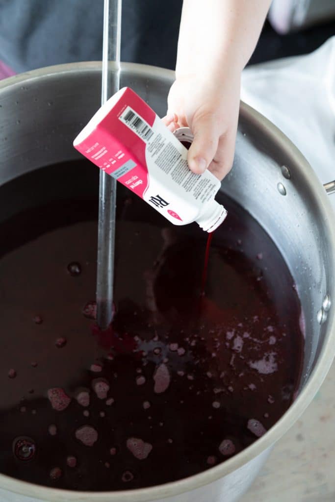 Rit Dye color match process at the Indianapolis factory