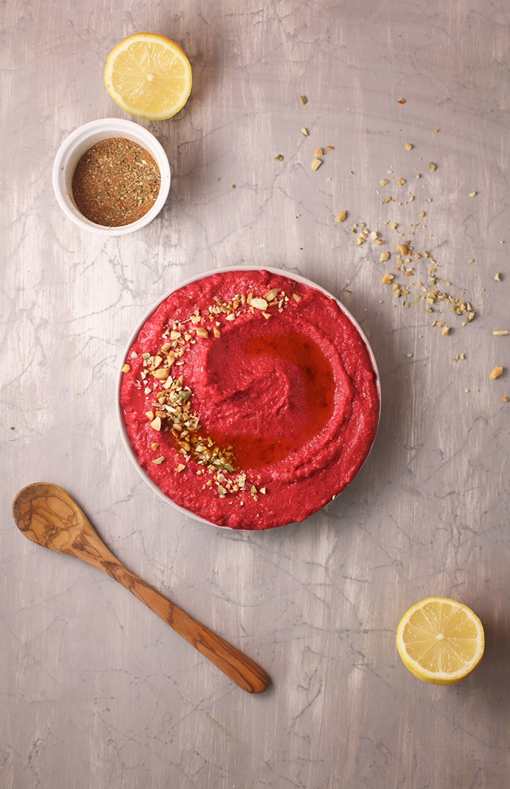 Try this Beet Hummus Recipe