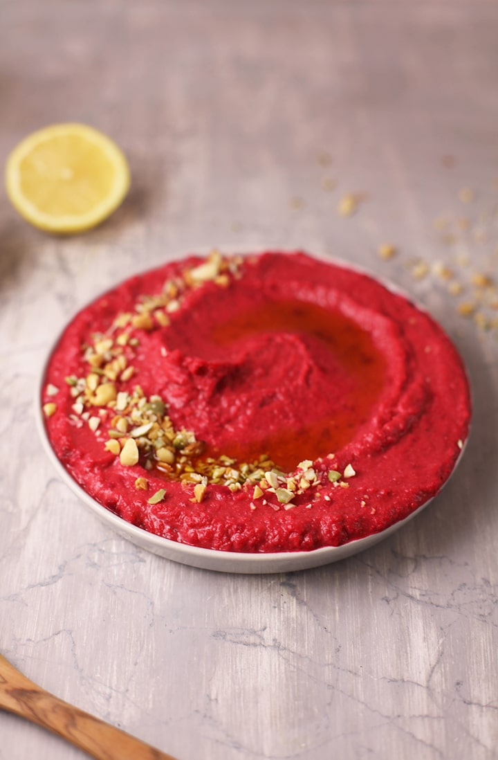 Try this Beet Hummus Recipe
