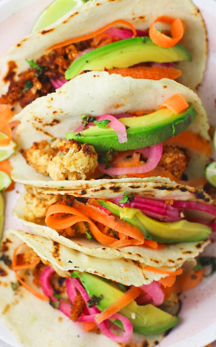 Crispy Cauliflower Tacos Recipe