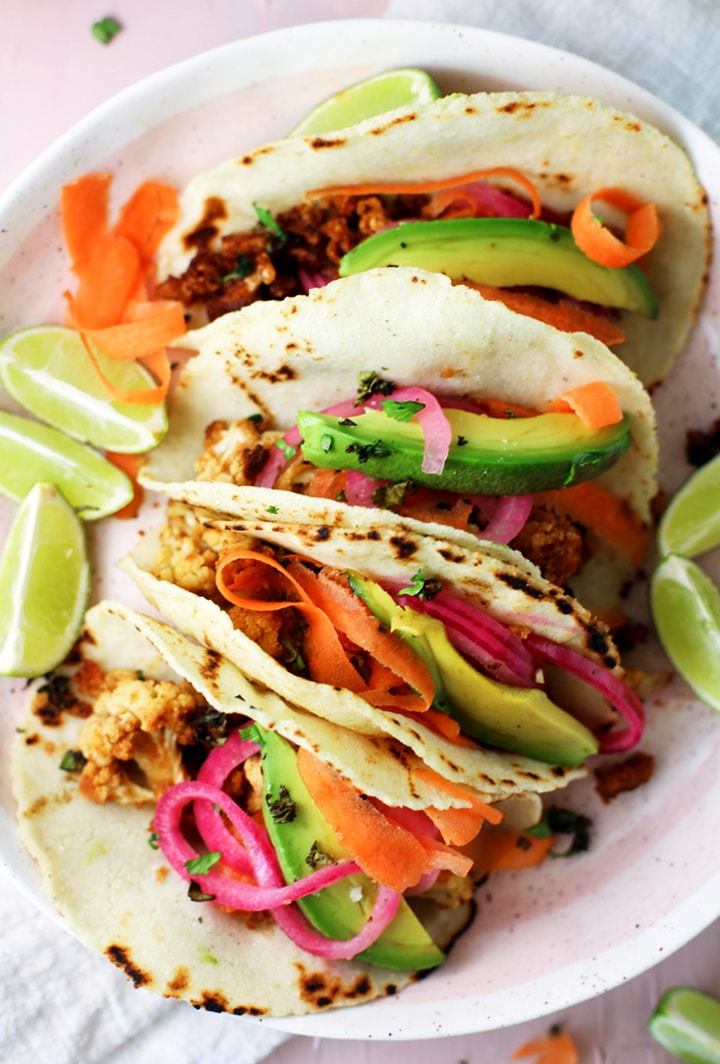 Crispy Cauliflower Tacos Recipe