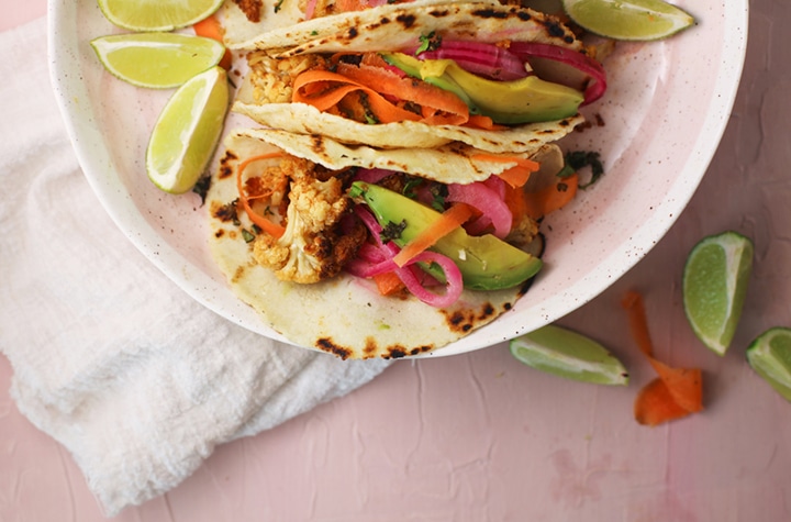 Crispy Cauliflower Tacos Recipe