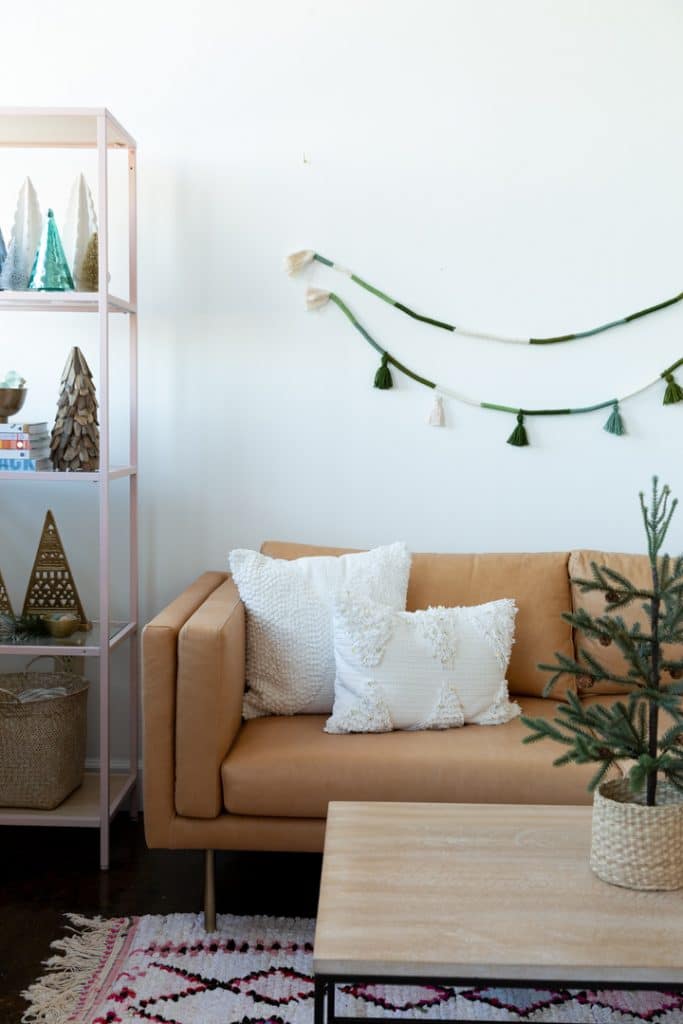 DIY Boho Holiday Garland