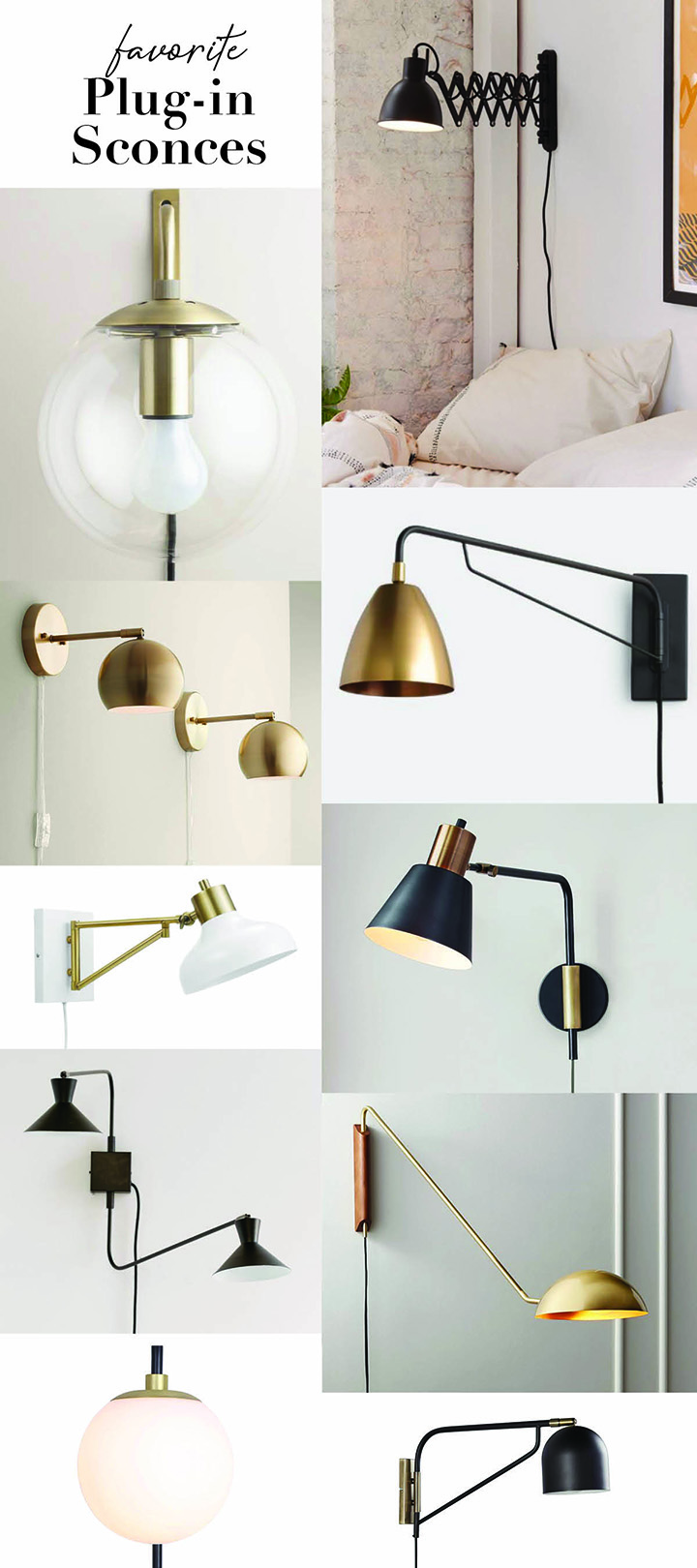Favorite Plug In Sconces