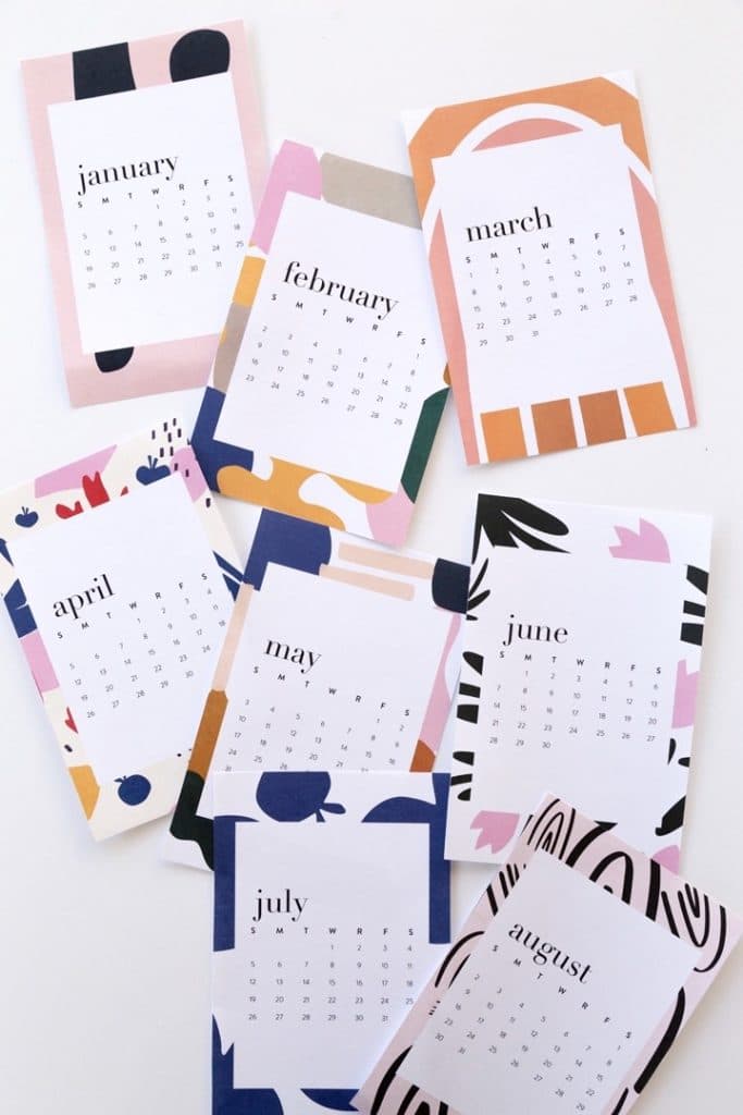 Free Printable Calendar 2020