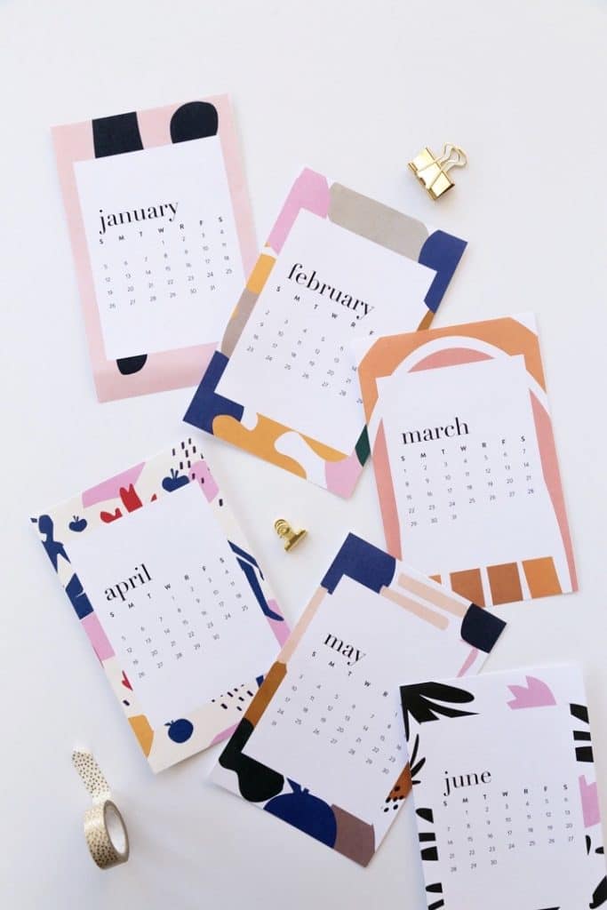 Free Printable Calendar 2020