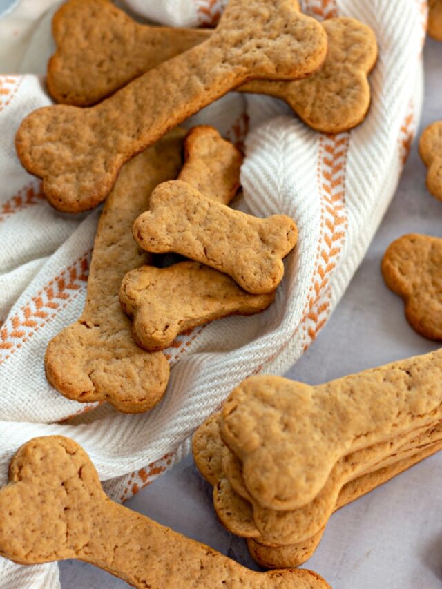 Easy Homemade Peanut Butter Dog Treats Alice and Lois