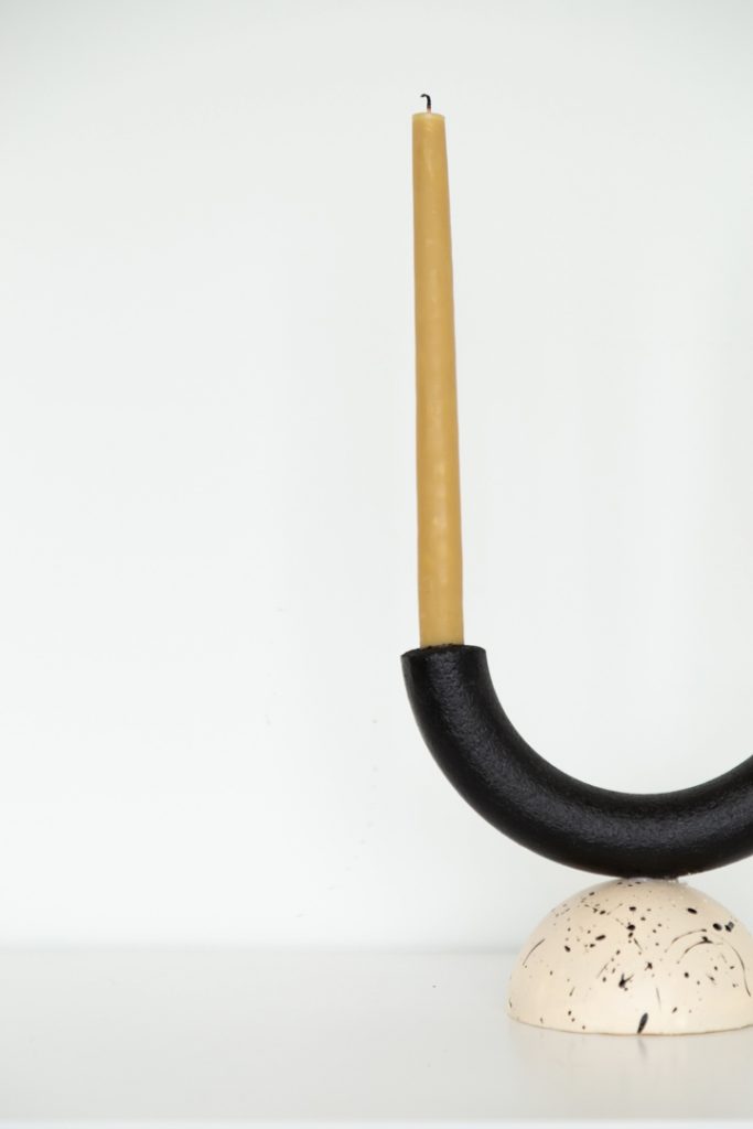 handmade candle holder