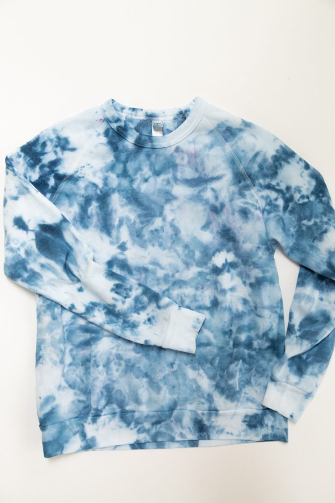 ice dyed sweatshirt