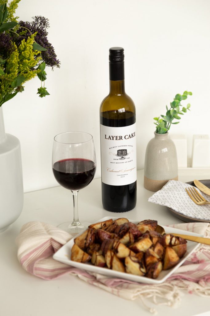 Roasted Potatoes with Balsamic Glaze