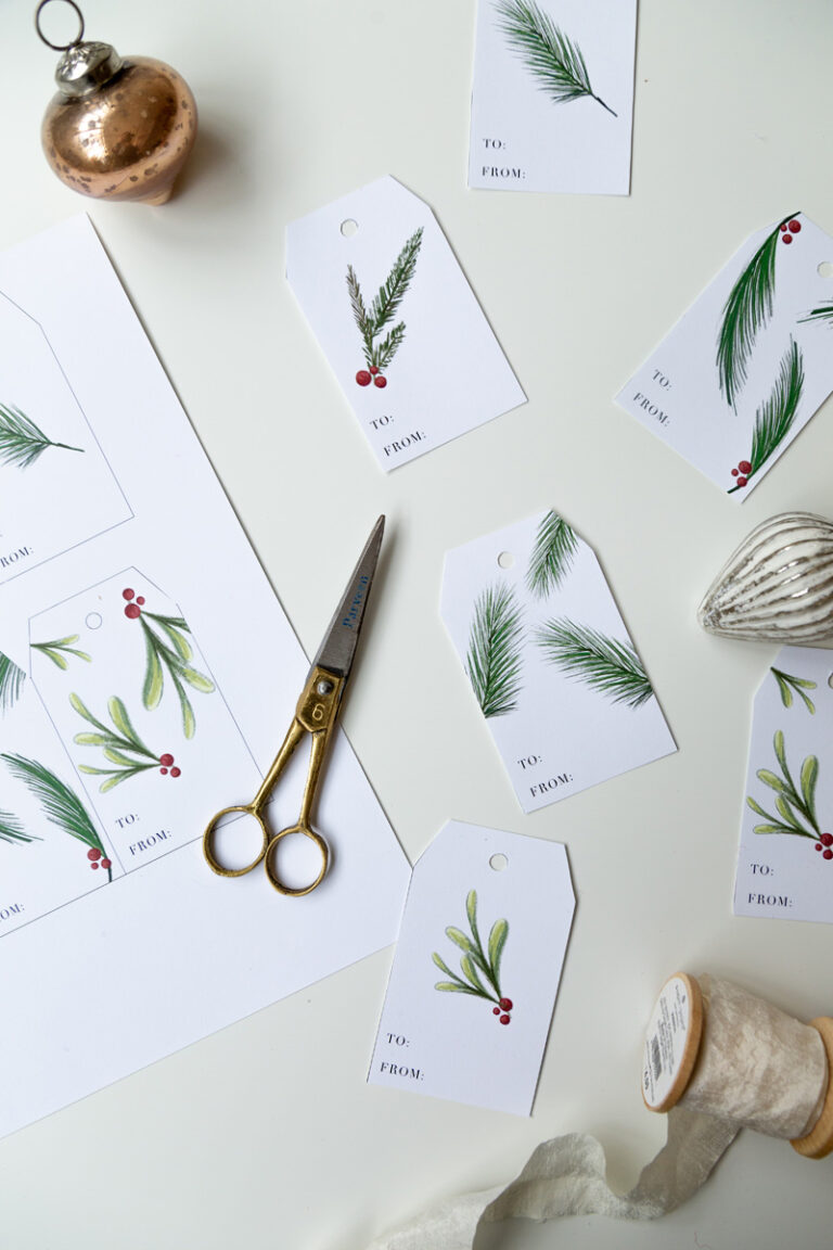 Free Printable Christmas Gift Tags