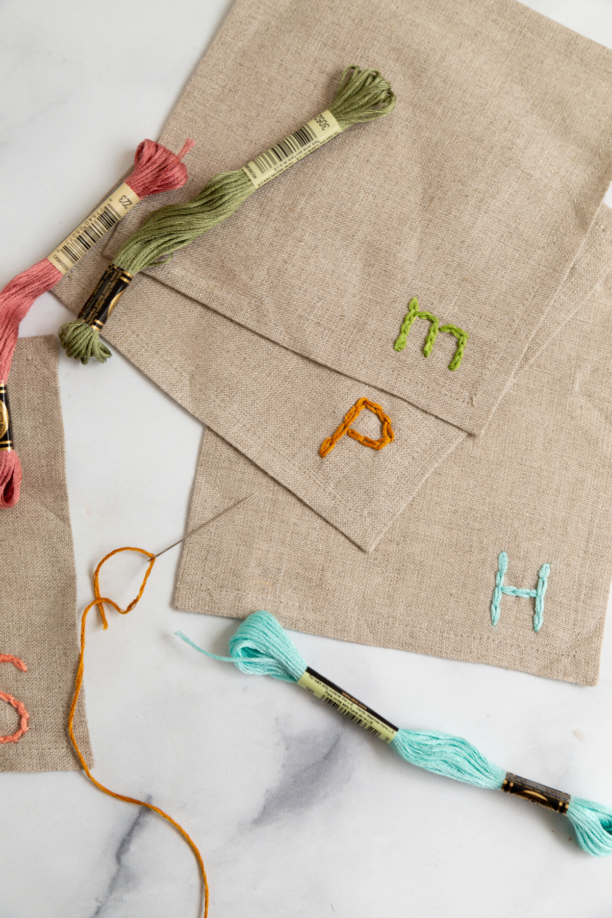 linen embroidery