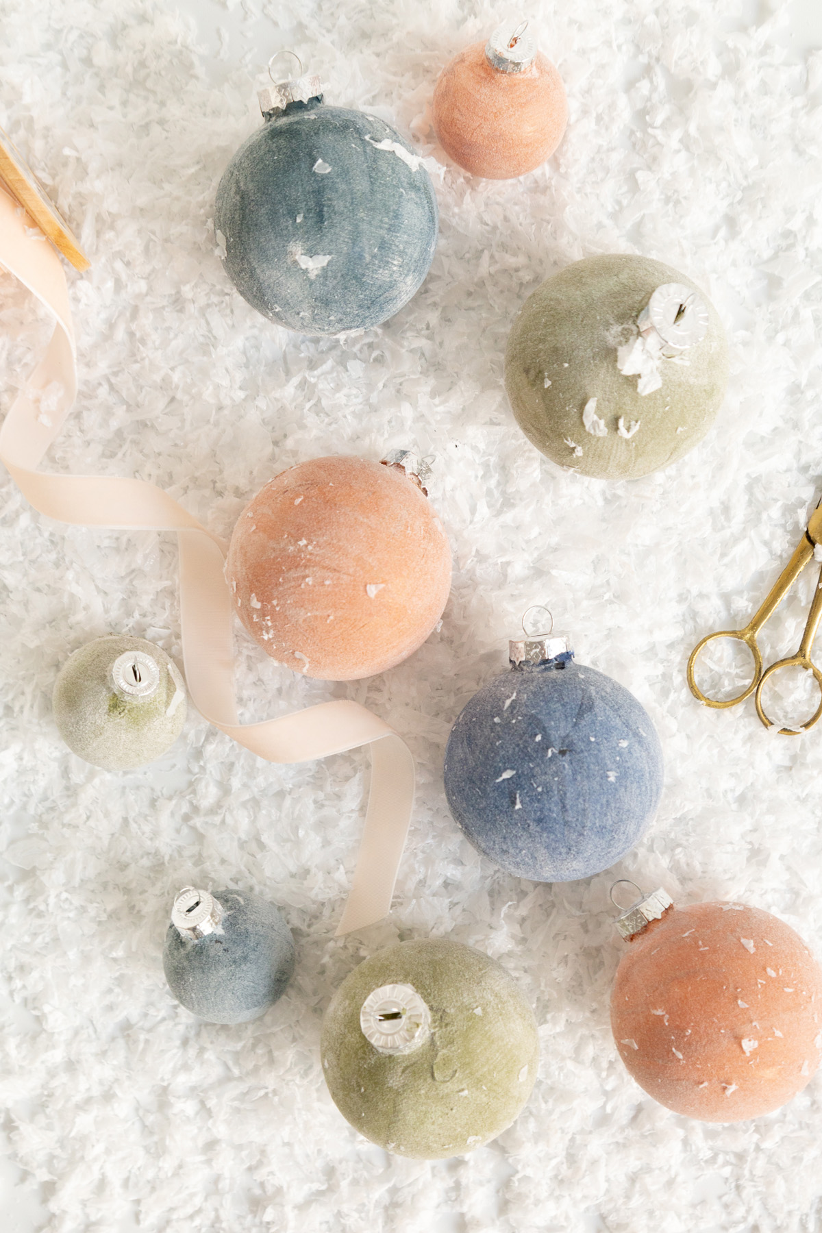 pastel ornaments