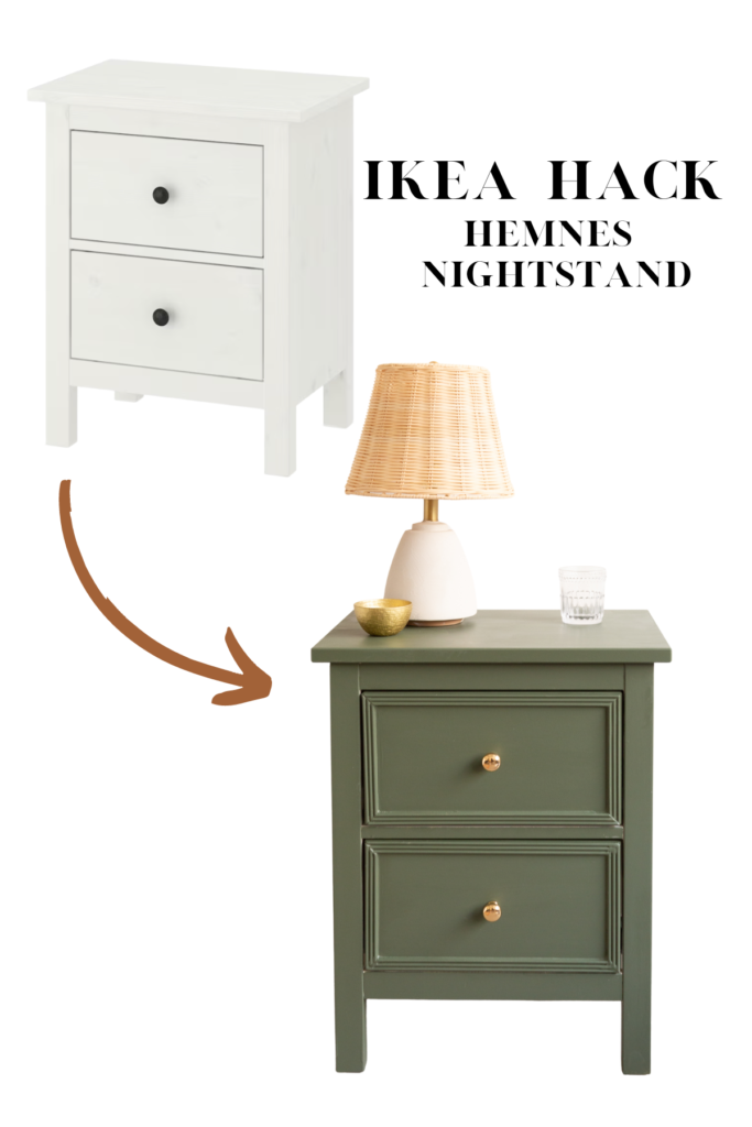 ikea hack nightstand