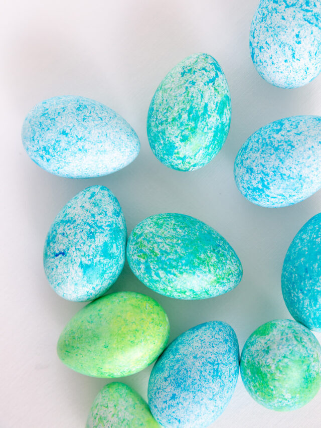 How to Dye Easter Eggs with Rice and Food Coloring