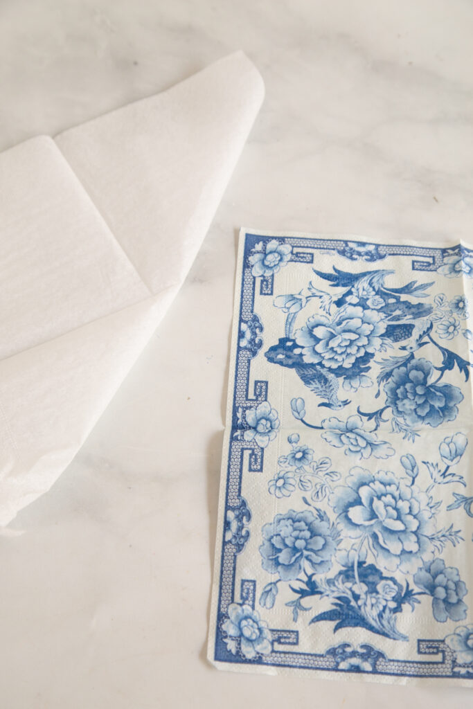 Chinoiserie napkins